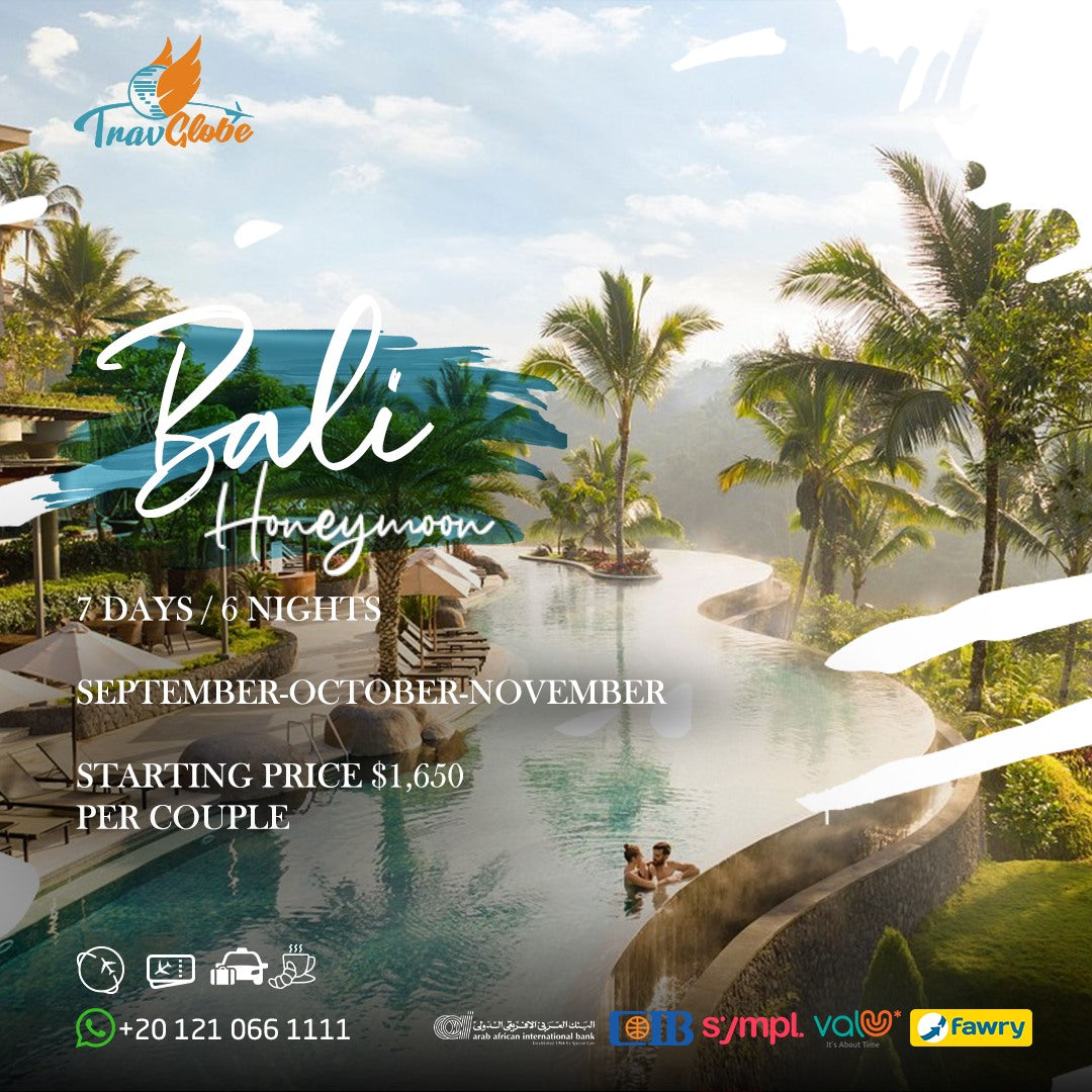 Bali -2023 Special Honeymoon Package(7Days/6Nights) - (Sep-Oct-Nov)