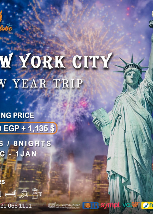 NYC New Year Trip (9Days/8Nights) -(In:24-Dec-23 / Out:1-Jan-24)